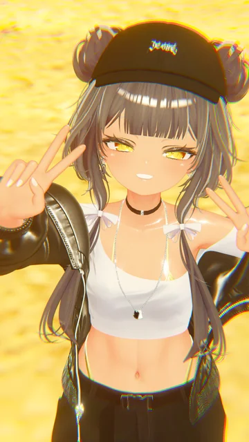 黒髪褐色金眼ガキ - 6