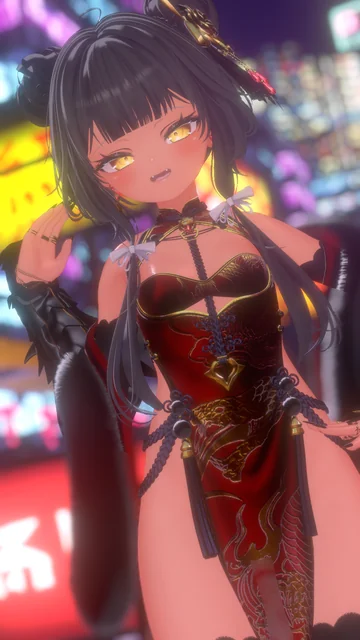 黒髪褐色金眼ガキ - 7